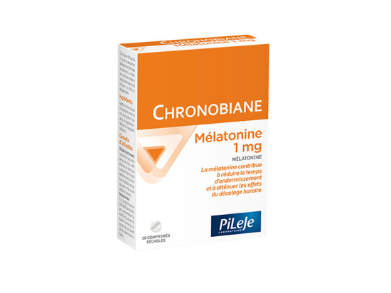 Pileje Chronobiane Mélatonine 1mg - 30 comprimés sécables