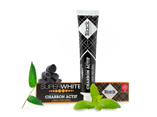 Superwhite Dentifrice blancheur charbon - 75ml