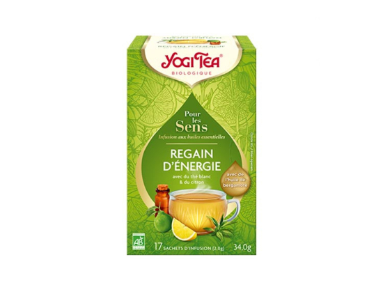 Yogi Tea Pour les Sens Regain d'Energie BIO - 17 sachets