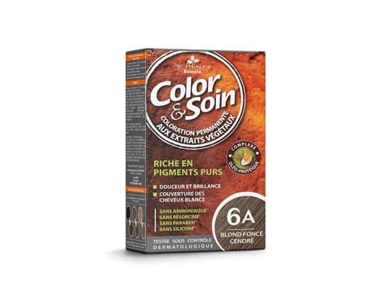 Color & Soin Coloration 6A - Blond Foncé Cendré