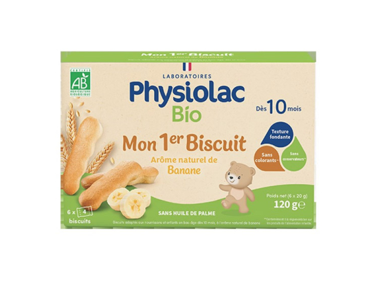 Physiolac mon 1er biscuit BIO - B/24
