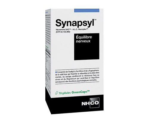 Nhco Synapsyl Équilibre nerveux - 70 gélules