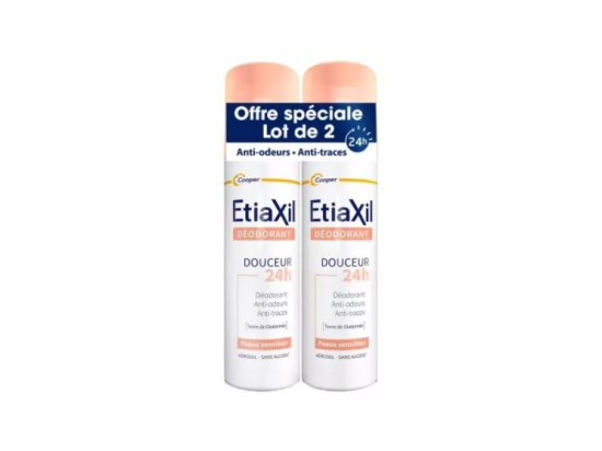 Etiaxil Déodorant douceur 24h - 2x150ml