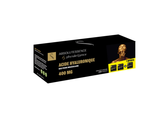 Phytalessence Absolutessence Trio Acide hyaluronique 400 mg - 2 x 30 gélules + 30 gélules OFFERTES