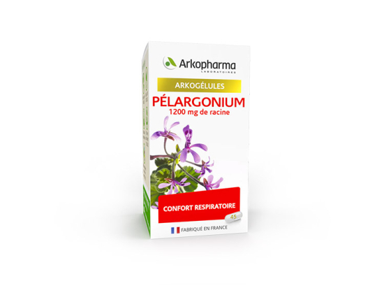Arkopharma Arkogélules Pélargonium - 45 gélules