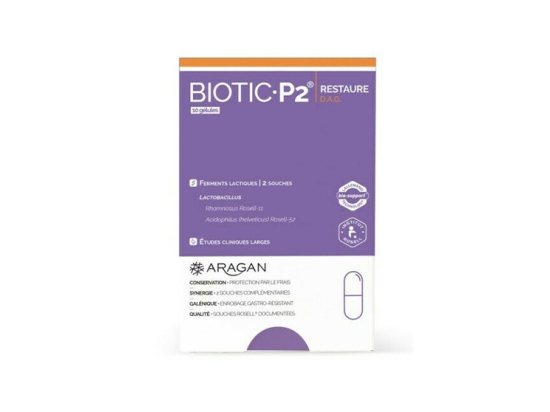Aragan biotic P2 Restaure D.A.G - 10 gélules