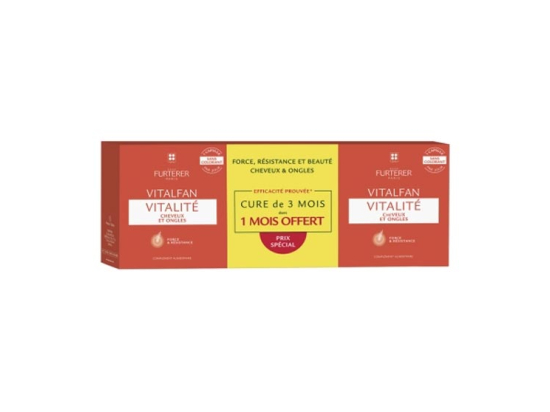 René Furterer Vitalfan Vitalité - Cure 3 mois + 1 mois offert