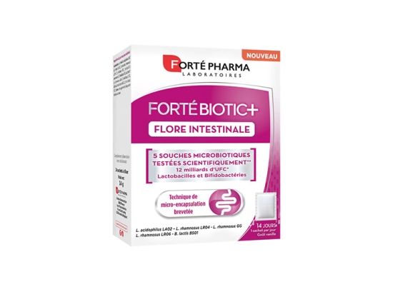Forté Pharma Fortébiotic+ Flore intestinale - 14 sachets