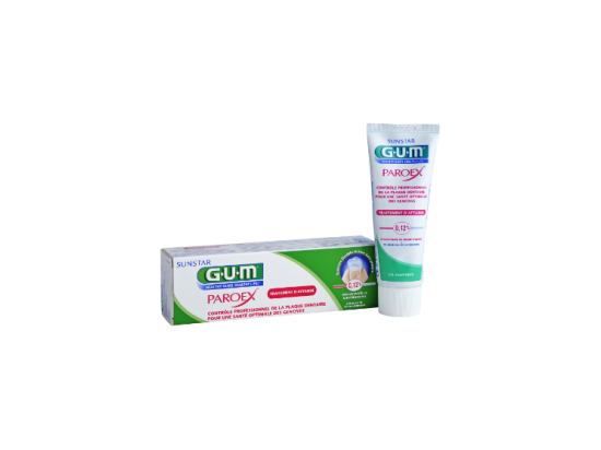 GUM Dentifrice Paroex 0.12% - 75ml