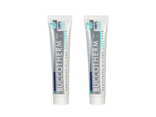 Buccotherm dentifrice Blancheur et Soin BIO - 2x75ml