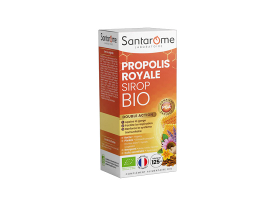 Santarome Propolis Royale Sirop Triple Action Bio - 125ml