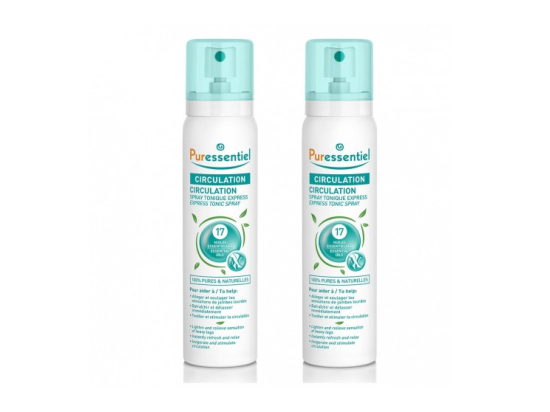 Puressentiel circulation spray 17 huiles essentielles - 2x100ml