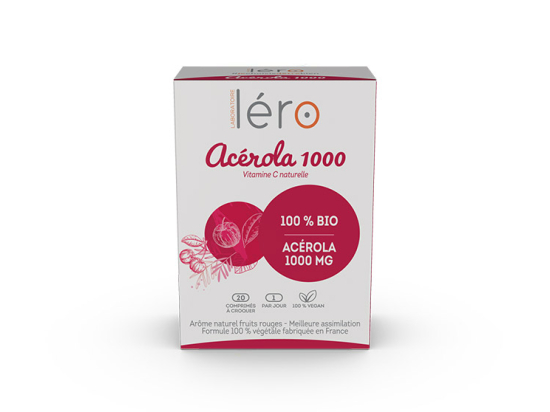 Léro Acérola 1000 BIO - 20 comprimés