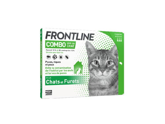 Frontline Combo Chat - 3 x 0.5 ml