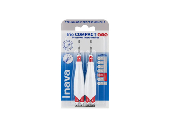 Inava Trio Compact brossettes interdentaires 1,5mm - 2 brossettes