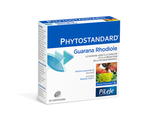 Pileje Phytostandard Guarana Rhodiole - 30 comprimés