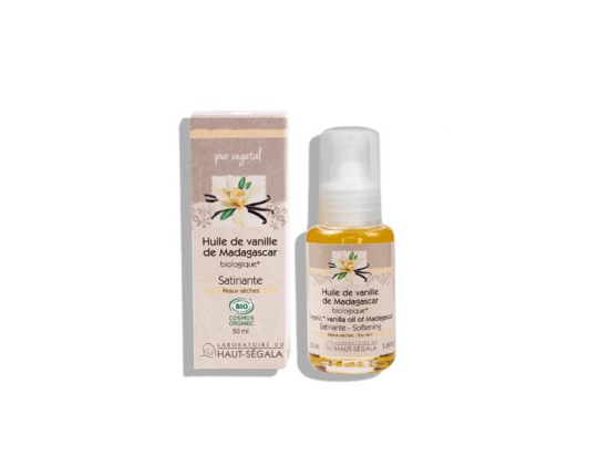 Haut-Ségala Huile végétale Vanille de Madagascar BIO - 50ml