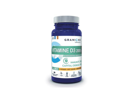 Granions Vitamine D3 2000UI - 30 comprimés