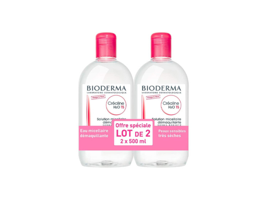 Bioderma Créaline H20 TS - 2 x 500 ml