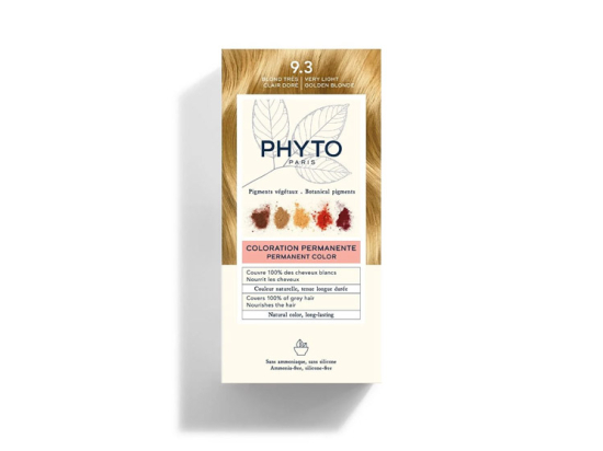 Phytocolor Kit de coloration permanente 9.3 Blond très clair doré