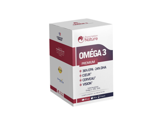 Prescription Nature Oméga 3 - 90 capsules