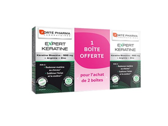Forté Pharma Expert Kératine - 3x40 gélules