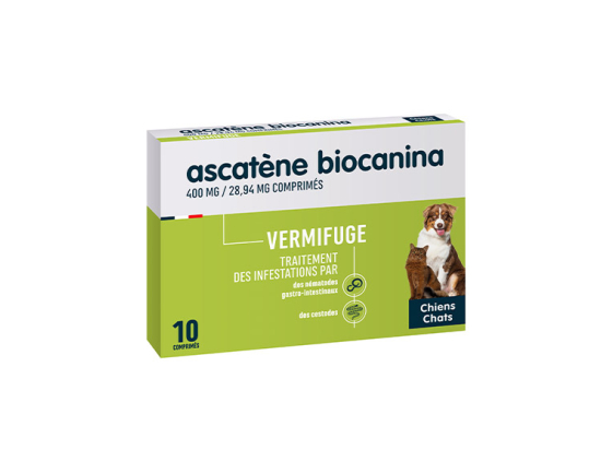Biocanina Ascatène Vermifuge - 10 comprimés