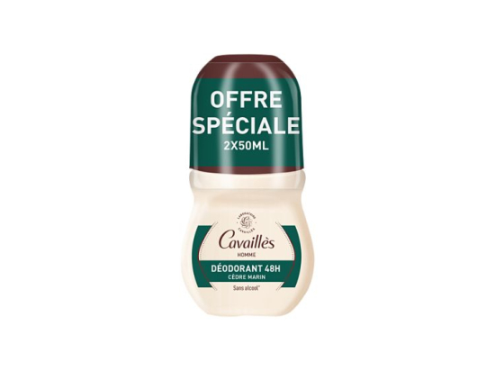 Déodorant Homme 48h Roll-on - 2 x 50 ml