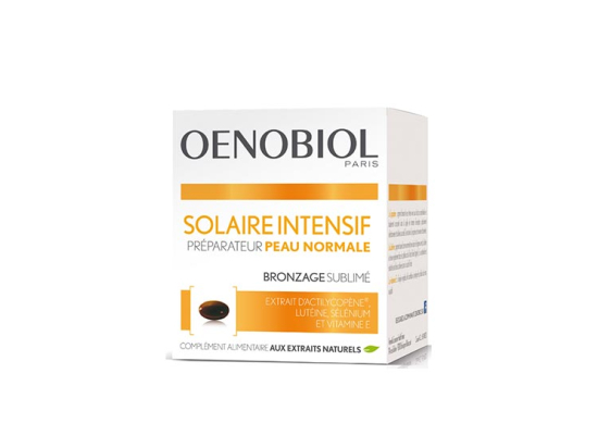 Oenobiol Solaire intensif peau normal - 30 capsules