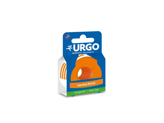 Urgo UrgoPlastic Sparadrap Discret transparent - 5mx2.5cm