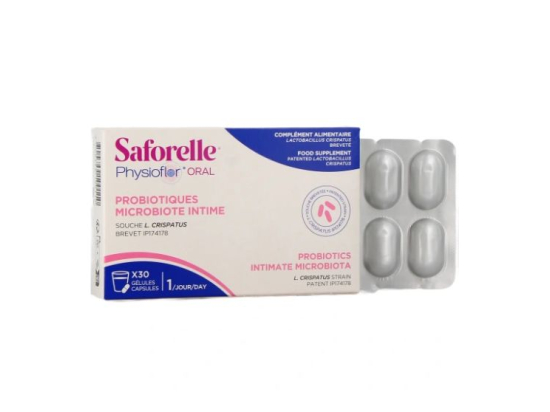 Physioflor Oral Probiotiques Microbiote Intime - 30 gélules
