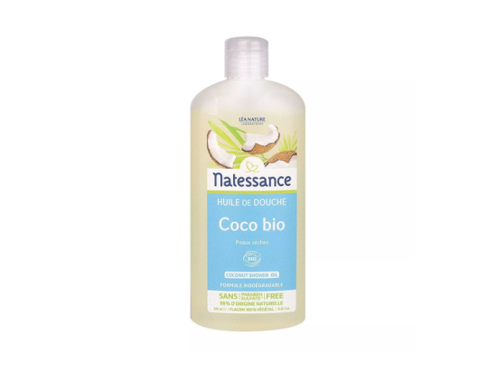Natessance Huile de douche coco BIO- 250ml