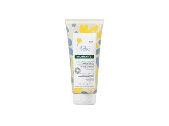 Klorane Bébé Gel lavant doux au Calendula - 200ml