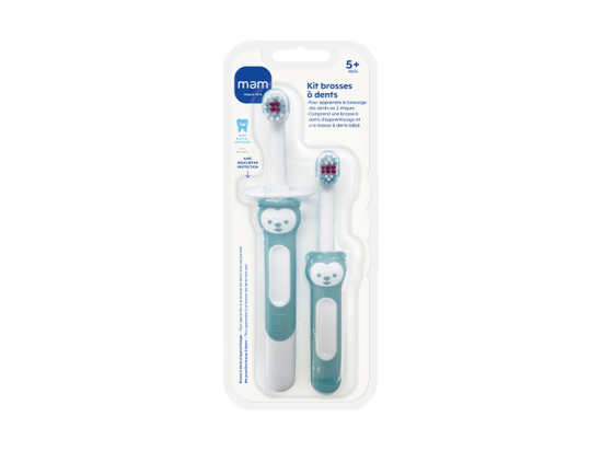 Kit brosses à dents +5 mois