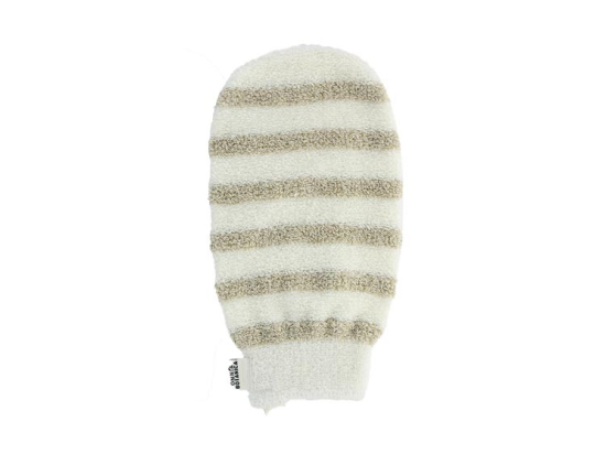 Omnia Botanica Gant de Massage Exfoliant en Fibre de Bambou et Lin