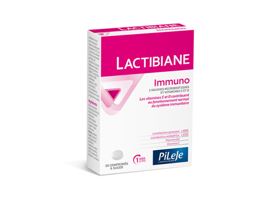 Pileje Lactibiane Immuno - 30 comprimés
