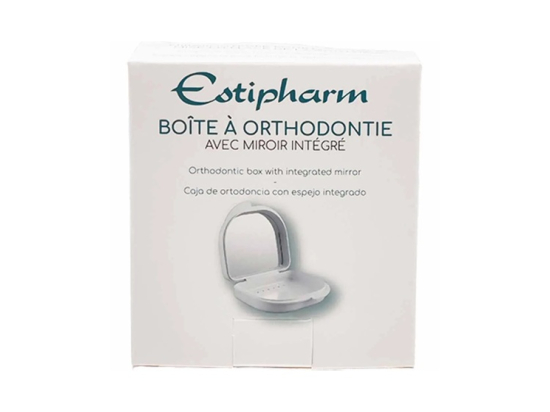 Estipharm Boîte à orthodontie avec miroir - x1