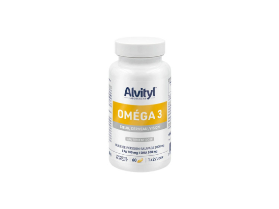 Oméga 3 Cœur Cerveau Vision - 60 capsules