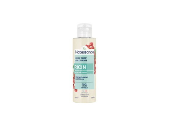 Huile Cheveux Pure Fortifiante au Ricin Bio - 100ml
