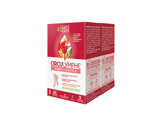 Circulymphe Jambes Légères - 2x60 comprimés