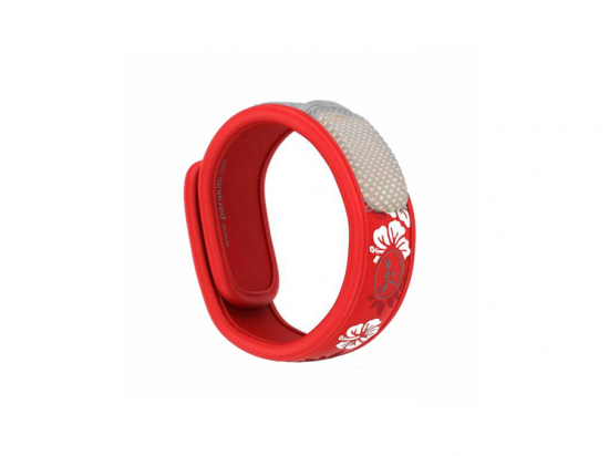 Parakito Bracelet anti-moustique - graffic rouge