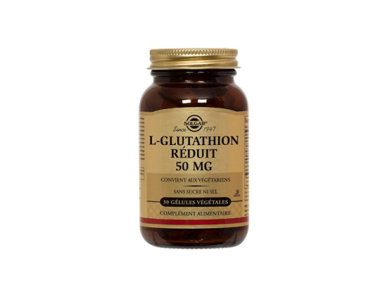 Solgar L-Glutathion 50 mg - 30 gélules