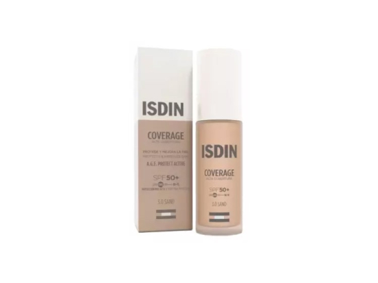 Fond de Teint Couvrance Elevée SPF50+ Teinte Sand - 30ml