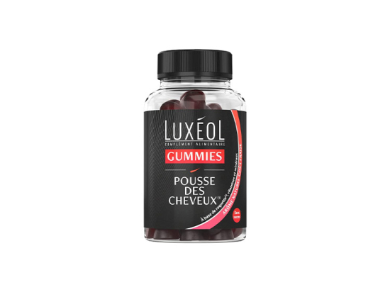 Luxéol Gummies Pousse Des Cheveux - 60 gummies