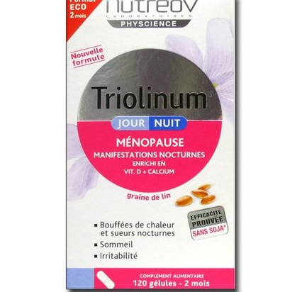 Nutréov Triolinum ménopause 120 gélules