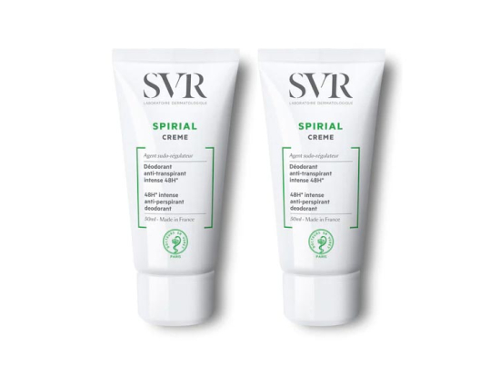 SVR Spirial Déo-crème - 2x50ml