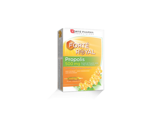 Forté Pharma Propolis 500mg - 20 Ampoules