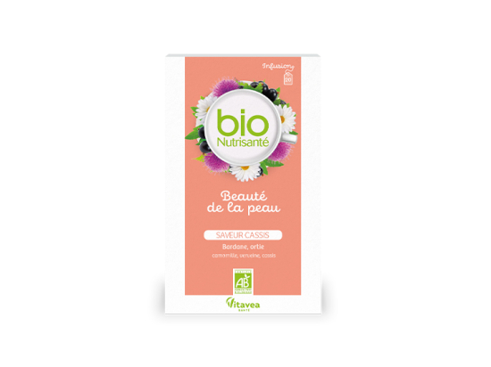 Infusion BIO Beauté de la peau - 20 sachets