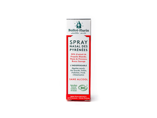 Ballot-Flurin Spray nasal des Pyrénées BIO - 15ml