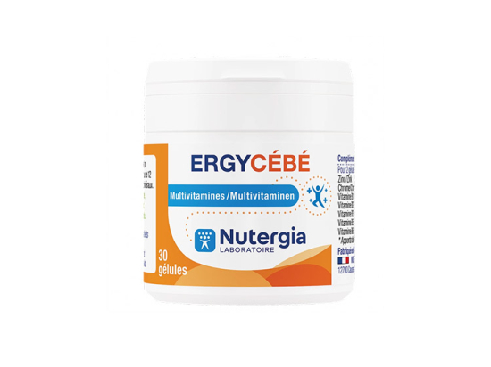 Nutergia Ergycébé Multivitamines - 30 gélules